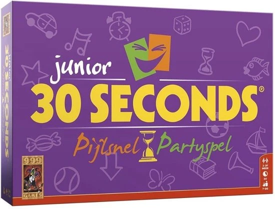 999 Games Spellenbundel - 3 Stuks - 30 Seconds & 30 Seconds Uitbreiding & 30 Seconds Junior - Afbeelding 8