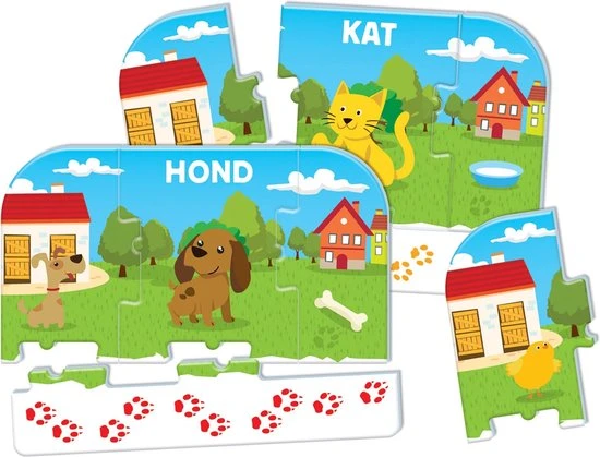 Clementoni - Op De Boerderij - Educatief Spel - Afbeelding 3