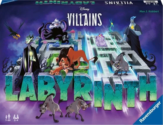 Ravensburger Disney Villains Doolhof - Bordspel