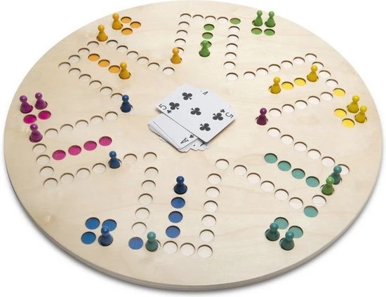 BS Toys 3-in-1 Bordspel - Keezenspel, Ganzenbord En Ludo - Speelgoed Vanaf 6 Jaar - 2 Tot 6 Spelers - Afbeelding 6