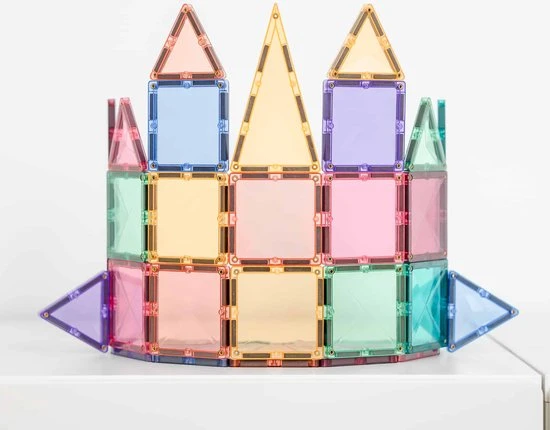 Connetix Tiles - Pastel Mini Pack - 32 Stuks - Afbeelding 2