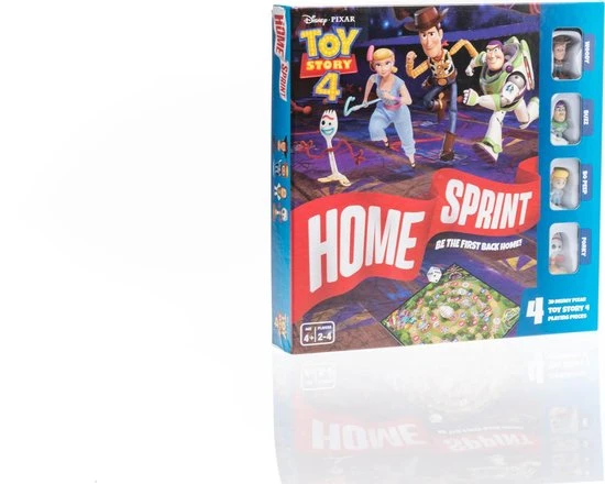 Disney Toy Story 4 Bordspel - 4 Mini Figuurtjes (Woody, Buzz, Bo Peep, Forky) - Afbeelding 10