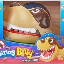 Toi-Toys Spel Biting Billy | Bijtende Hond Gezeldschapsspel | Kinderspel | Bijtende Billy