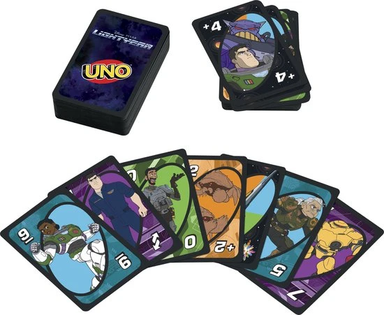 UNO Lightyear - Mattel Games - Kaartspel - Afbeelding 2