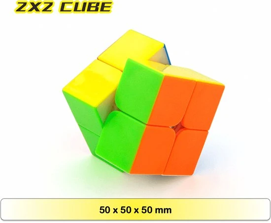 Rubiks Cube - Speed Cube Set 4 In 1 - Moyu - Rubiks Kubus - Cadeauset - Breinbrekers - Puzzel Kubus - 2x2, 3x3, 4x4, 5x5 - Afbeelding 4