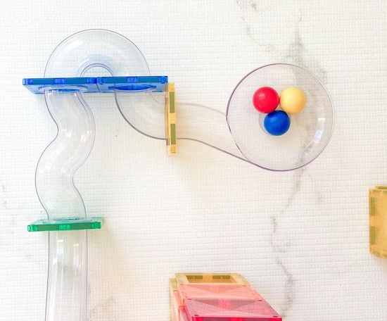 Connetix Tiles Connetix - Starter Pack 62 Stuks - Magnetisch Constructiespeelgoed - Afbeelding 10