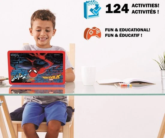 Lexibook Spidermanl® Educational Laptop – 124 Activities (Frans/Engels) - Afbeelding 2