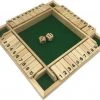SIEPS Shut The Box 4 Spelers - 1 Tot 4 Spelers - Reisspellen - Dobbelspel - Spellen Voor Volwassenen & Kinderen - Rekenspel