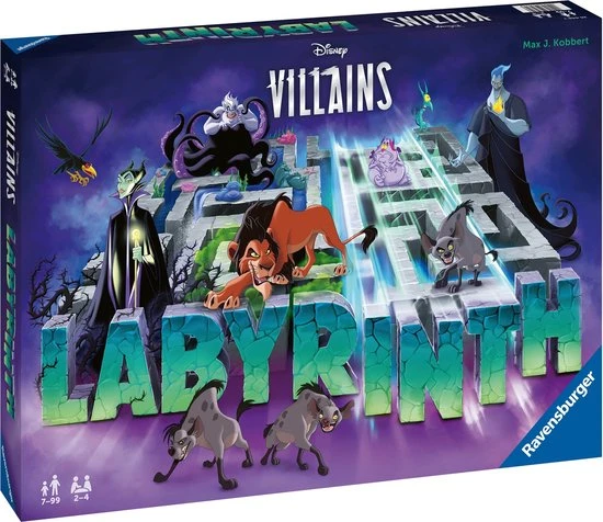 Ravensburger Disney Villains Doolhof - Bordspel - Afbeelding 4