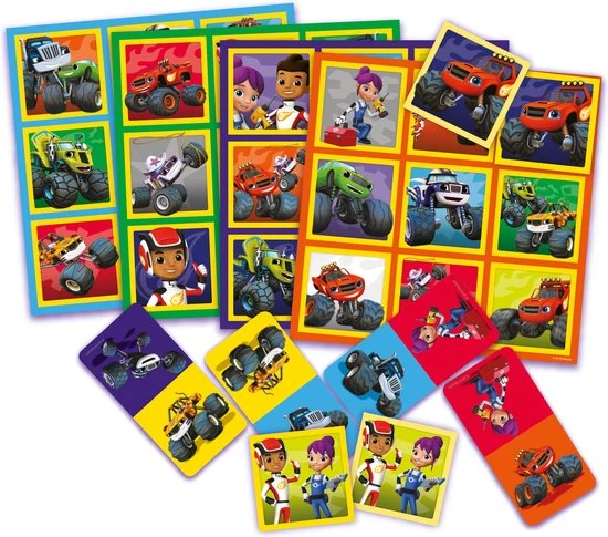 Tactic 3-in-1 Spellen (memo, Lotto, Domino) Blaze - Afbeelding 2