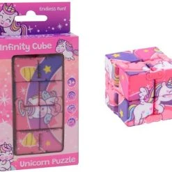 Johntoy Inicorn Infinity Cube 2 Ass - Kubus - Eenhoorn
