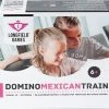 Longfield Games Domino Mexican Train Dubbel 12 Actiespel In Aluminium Koffer