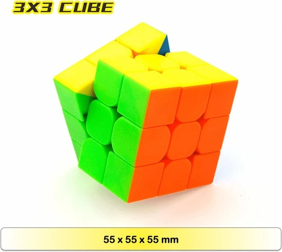 Rubiks Cube - Speed Cube Set 4 In 1 - Moyu - Rubiks Kubus - Cadeauset - Breinbrekers - Puzzel Kubus - 2x2, 3x3, 4x4, 5x5 - Afbeelding 5