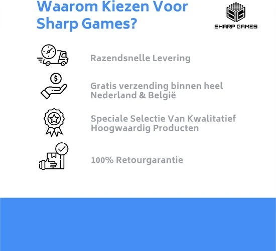 Shagam Elektronisch Schaakbord - Met Magnetische Schaakstukken - Schaakcomputer - 8 In 1 Computer - Schaakset - Schaakspel - Schaakles - Dammen - 4 Op Een Rij - Reversi - Afbeelding 7