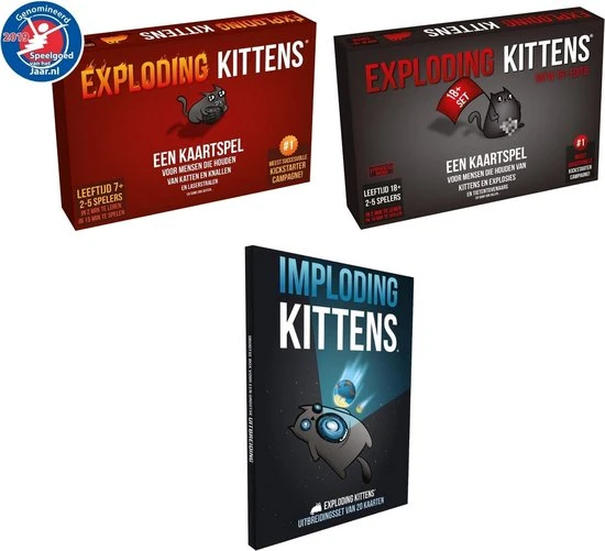 Exploding Kittens Bundel - Nederlandstalig