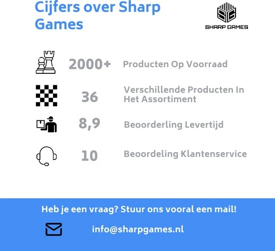 Shagam Elektronisch Schaakbord - Met Magnetische Schaakstukken - Schaakcomputer - 8 In 1 Computer - Schaakset - Schaakspel - Schaakles - Dammen - 4 Op Een Rij - Reversi - Afbeelding 8