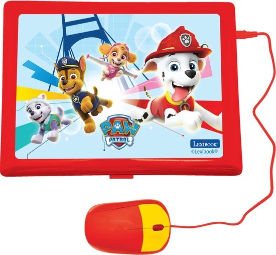 Lexibook Paw Patrol - Educatieve Tweetalige Computer 124 Activiteiten - JC598PAi10-B Frans/Nederlands - Afbeelding 2