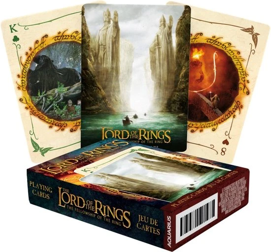 Aquarius Lord Of The Rings - The Fellowship Of The Ring Playing Cards / Speelkaarten