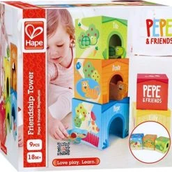 Hape Stapeltoren Friendship 9-delig