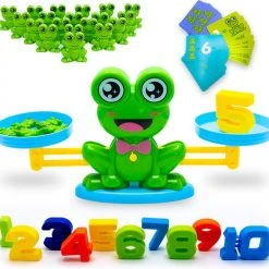 Must-Have For Kids | Frog Balance Game - Balansspel - Leren Rekenen - Interactief Speelgoed - Weegschaal Speelgoed - Monkey Balance - Telraam - Speelgoed Jongens - 3 Jaar - 4 Jaar - 5 Jaar - 6 Jaar - Montessori Speelgoed