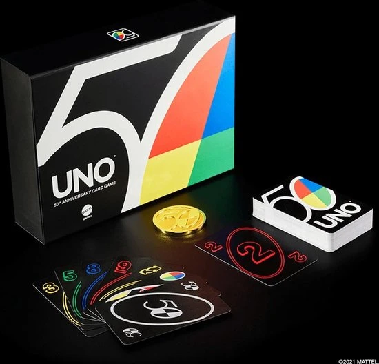 Mattel Games UNO 50th Premium - Afbeelding 5
