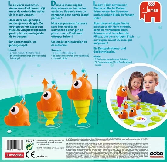 Jumbo Five Little Fish - Kinderspel - Visjes Vangen - Afbeelding 9