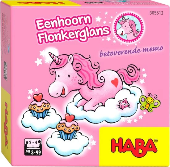 Haba - Haba Eenhoorn Flonkerglans Betoverende Memo - Afbeelding 4