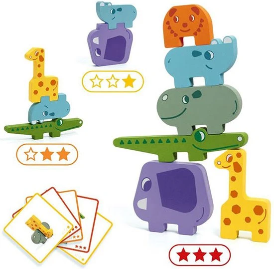 Djeco Balansspel Ze Totanimo +3jr - Afbeelding 2