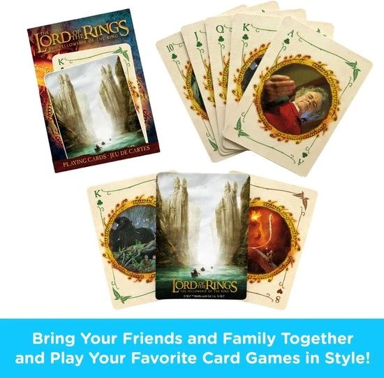 Aquarius Lord Of The Rings - The Fellowship Of The Ring Playing Cards / Speelkaarten - Afbeelding 2