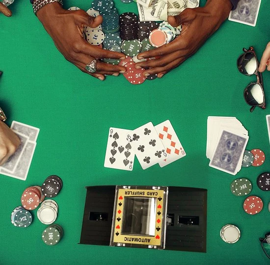 In Round Speelkaarten 2 Decks / Stokken Stok Speel Kaarten Spelkaarten Voor Volwassen En Kinderen Pokerkaarten Kaart Spel / Kaartspel Set Pestkaarten Poker / Blackjack / Pesten Rood / Blauw - Afbeelding 8