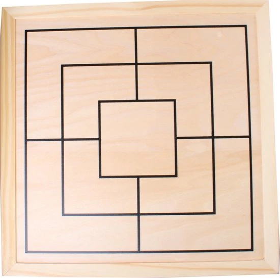 Lifetime Games Spellendoos - Hout - 5 Bordspellen - O.a. Mens Erger Je Niet, Dambord, Backgammon En Schaakbord - 35 Cm 88-delig - Afbeelding 7