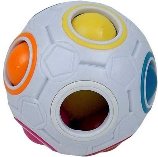 Toys Amsterdam Behendigheidsspel Magic Ball Junior 6,5 Cm Wit - Afbeelding 4