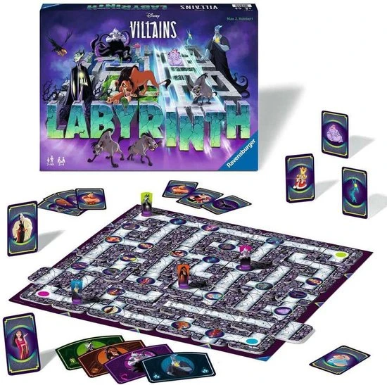 Ravensburger Disney Villains Doolhof - Bordspel - Afbeelding 5