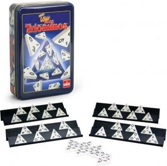 Goliath - Triominos Travel Tour Edition - Reisspel - Afbeelding 6