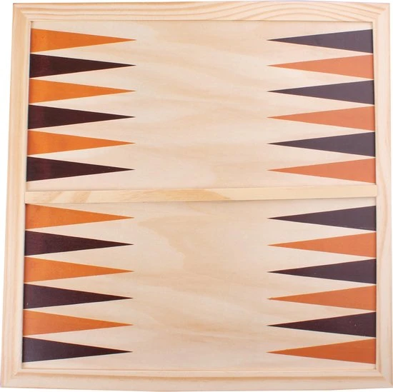 Lifetime Games Spellendoos - Hout - 5 Bordspellen - O.a. Mens Erger Je Niet, Dambord, Backgammon En Schaakbord - 35 Cm 88-delig - Afbeelding 5