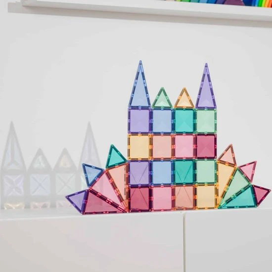 Connetix Tiles - Pastel Mini Pack - 32 Stuks - Afbeelding 3