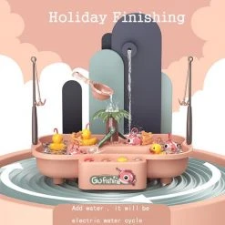 YUMI Eendjes-Vis Vangen Spel/Rose/Vissen Speelgoed/Hengelspel/Waterspel/Educatief