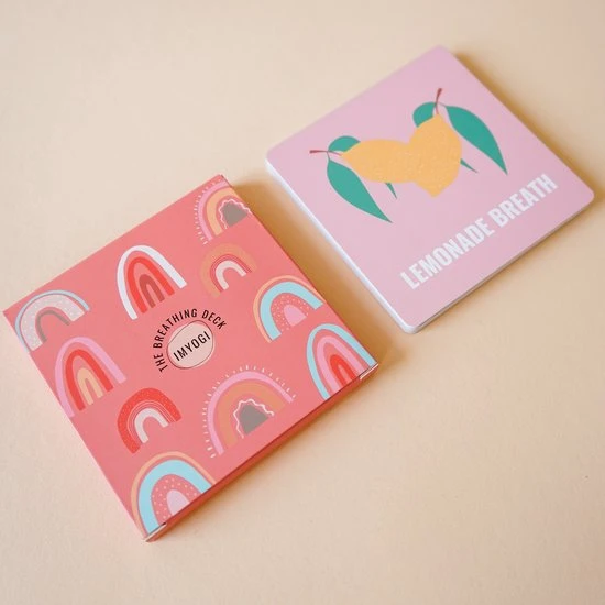 IMYOGI Calming Breathing Cards - Yoga Kaarten Voor Kinderen - Kinderyoga Kaarten - Kindercadeautje Voor Kinderen - Kindercadeautje - Yoga Accessoires - Yoga Boek - Kaartspel - Kids Yoga Cards - Afbeelding 5