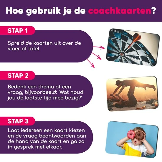 Hart Tot Hart 2-in-1 Coachkaarten En Kwaliteitenspel - Associatiekaarten En Complimentenspel - Coachingskaarten - Kwaliteiten Kaartspel - Gespreksstarter - Inspiratiekaarten - Complimenten Kaartjes - Gesprekskaarten Voor Een Openhartig Gesprek - Afbeelding 13