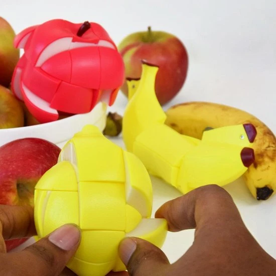 MikaMax Fruit Cubes - Breinbrekers - Speedcube - Puzzel - Kubus Breinbreker - 3 Moeilijkheden - Set Van 3 - Afbeelding 11