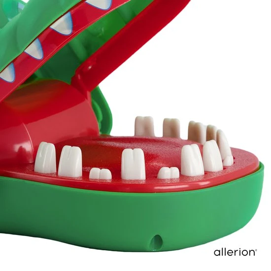 Allerion? Allerion Bijtende Krokodil Met Kiespijn - Kinderspel - Afbeelding 4