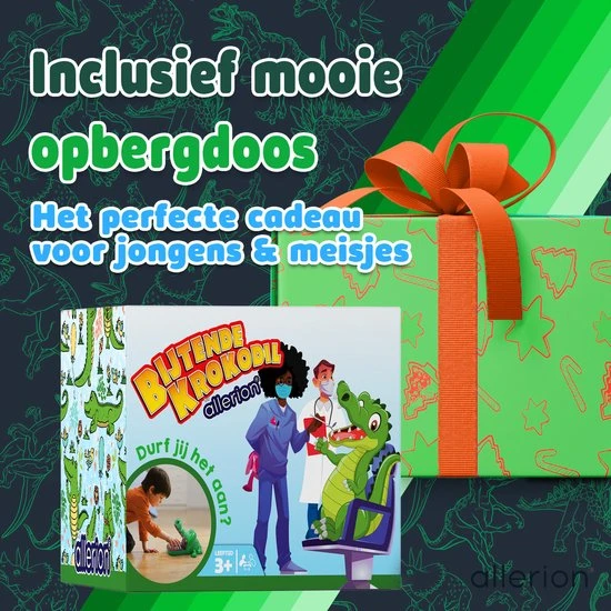 Allerion? Allerion Bijtende Krokodil Met Kiespijn - Kinderspel - Afbeelding 5