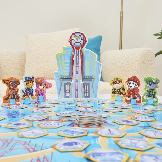 PAW Patrol De Film - Bordspel - De Avonturenstad Uitkijktoren - Afbeelding 4