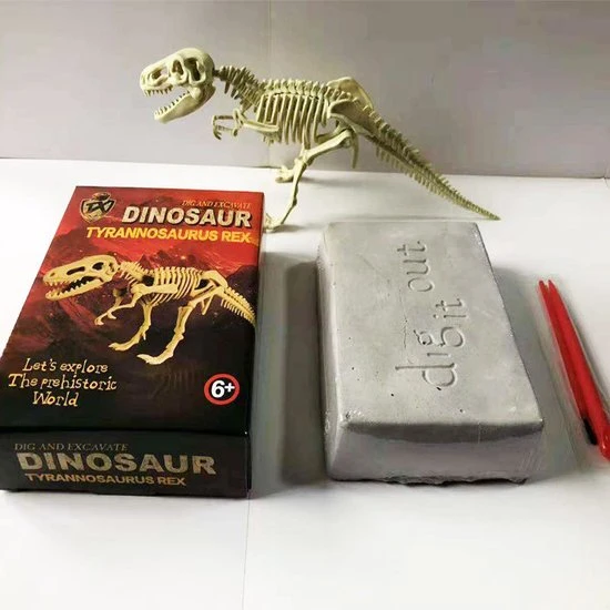 Nixnix Dinosaurus Opgravingsset - T-Rex - Speelgoed - Dino Fossiel - Tyrannosaurus Rex - Afbeelding 2