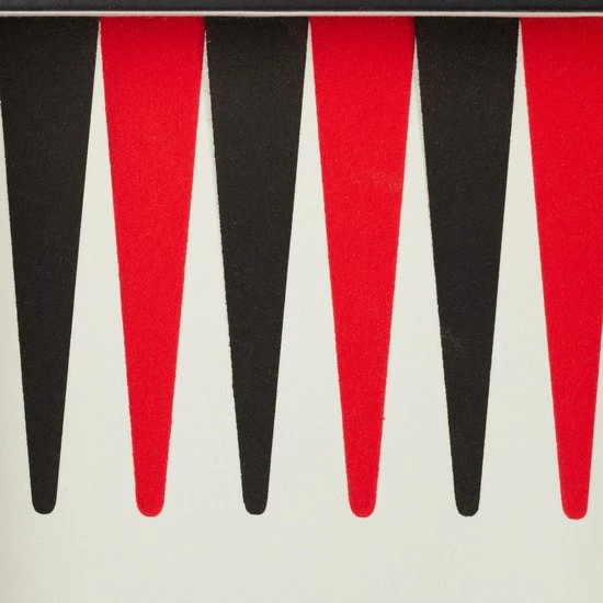 Relaxdays Backgammon Koffer - Bordspel - Tric Track - Strategiespel - Triktrak - Zwart - Afbeelding 9