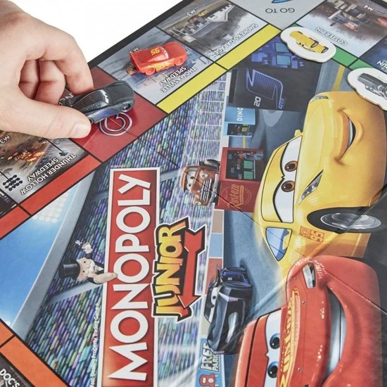 Monopoly Junior Cars 3 - Kinderspel - Afbeelding 7