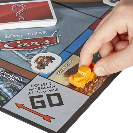 Monopoly Junior Cars 3 - Kinderspel - Afbeelding 8