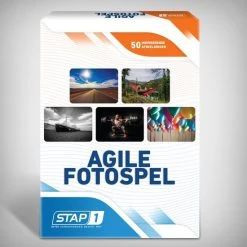 Stap1 Agile Fotospel - Associatiekaarten - 50 Foto's - Coachkaarten - Scrum - Kanban - Fotokaarten Voor Training, Workshop En Retrospective