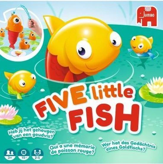 Jumbo Five Little Fish - Kinderspel - Visjes Vangen - Afbeelding 10