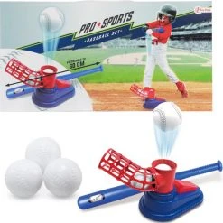 Toi-Toys Pro Sports Honkbaltrainer Met Ballenschieter En Knuppel (62852A)